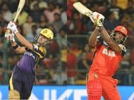 Image result for gautam gambhir and chris gayle